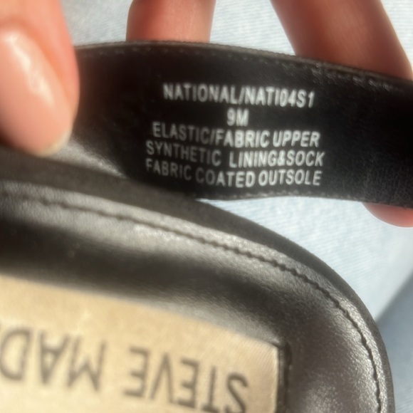 Steve Madden Black Women's Heels
Size: 9
Good use condition - Picture 8 of 9